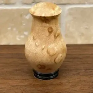 Bottle Stopper - Figured Maple