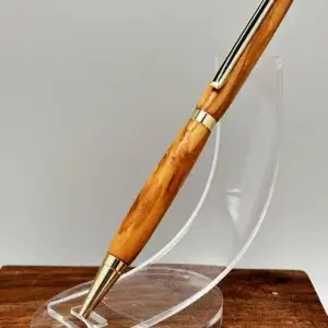 Slimline Pen - Olivewood/Gold