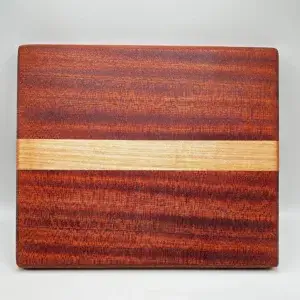 Small Cutting Board - Sapele and Birch